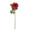 32" Red Tea Rose Stem – Artificial Silk Flower for Arrangements & Home Decor